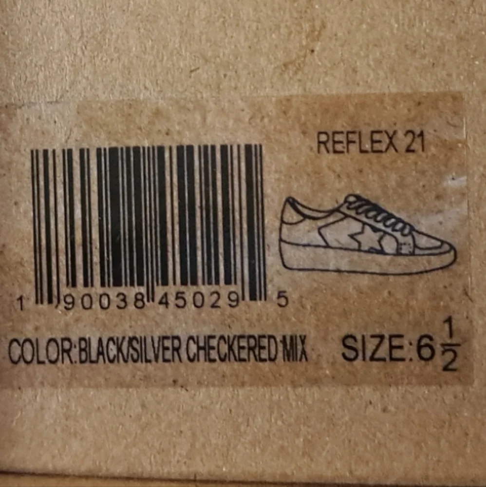 Vintage Havana White and Silver Sneakers Like New - Picture 15 of 17